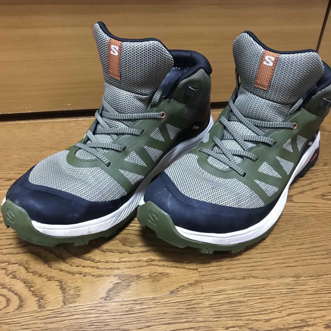 SALOMON(サロモン)のサロモン　ハイキングシューズ　ハイカット　ゴアテックス　26.5cm メンズの靴/シューズ(その他)の商品写真