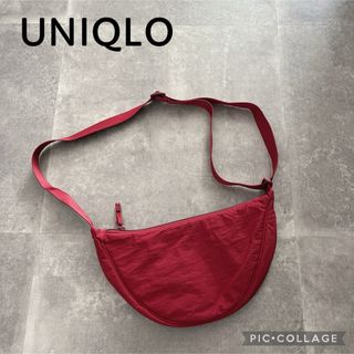 ユニクロ(UNIQLO)のラウンドミニショルダーバッグ　ボディーバック　ボールド　ユニクロ(ショルダーバッグ)