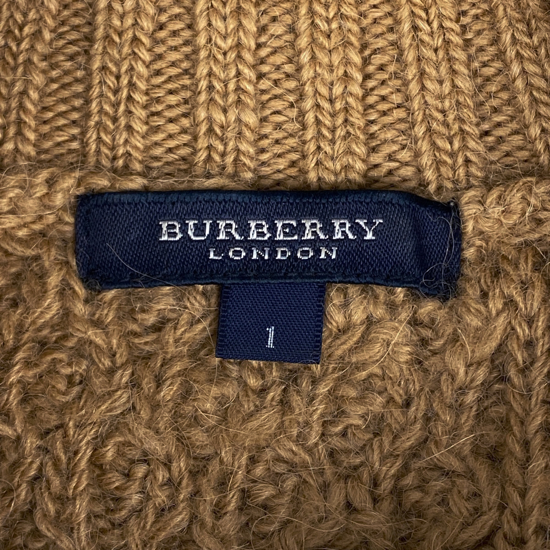 BURBERRY(バーバリー)のバーバリー ケーブル編み セーター レディース 1 【中古】 レディースのトップス(ニット/セーター)の商品写真