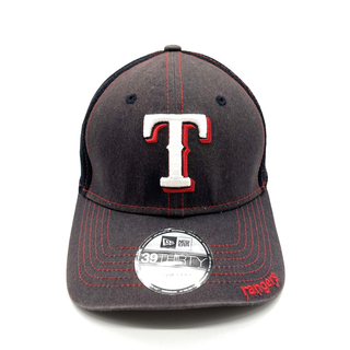 ニューエラー(NEW ERA)のNEW ERA テキサスレンジャーズ 刺繍ロゴ メッシュキャップ 6パネル 帽子(キャップ)