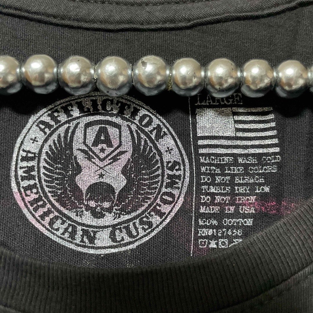 Ed Hardy(エドハーディー)のAFFLICTION AMERICAN CUSTOMS アフリクション  新品 レディースのトップス(Tシャツ(半袖/袖なし))の商品写真