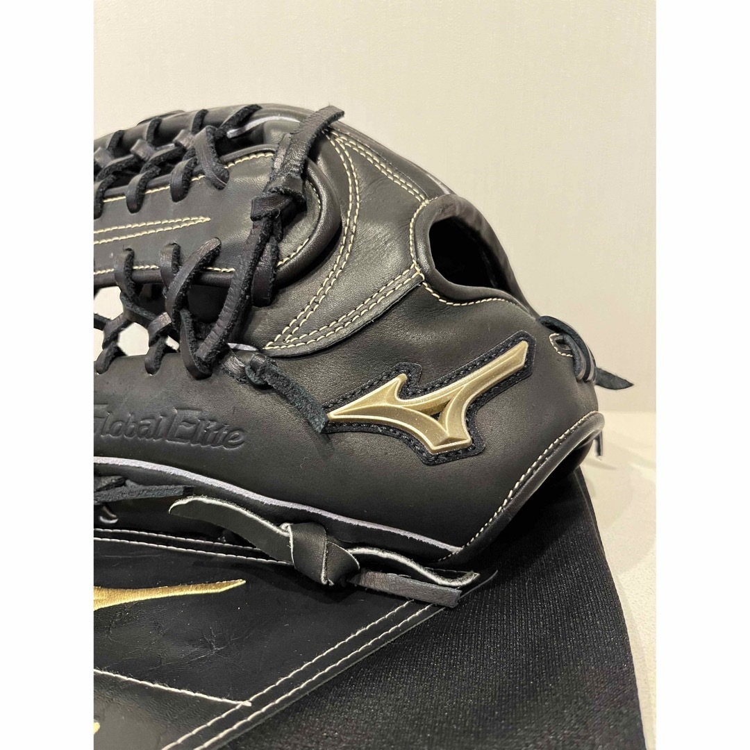 MIZUNO(ミズノ)の【新品】野球 ミズノ 軟式グローブ グローバルエリート グラブ 外野 左投げ スポーツ/アウトドアの野球(グローブ)の商品写真