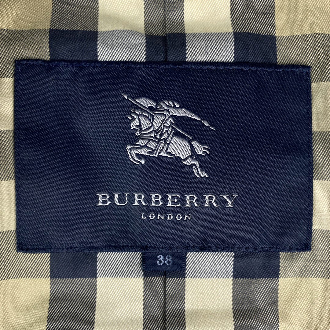 BURBERRY(バーバリー)のバーバリー シングル トレンチコート レディース 38 【中古】 レディースのジャケット/アウター(トレンチコート)の商品写真