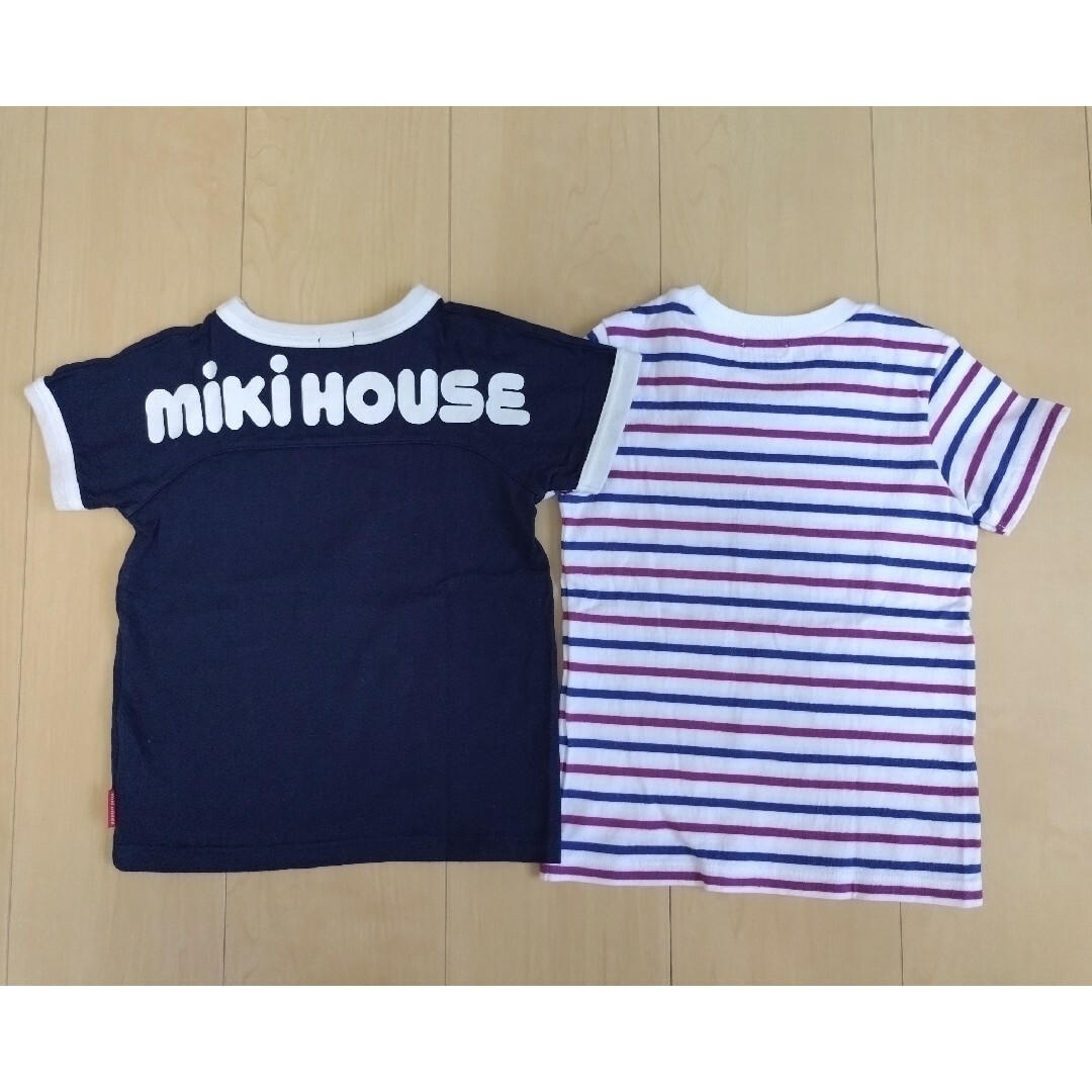 mikihouse(ミキハウス)の【古着】 100 ミキハウス mikihouse Tシャツ ① キッズ/ベビー/マタニティのキッズ服男の子用(90cm~)(Tシャツ/カットソー)の商品写真