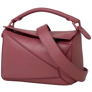 ロエベ LOEWE アマソナ28 限定レザーレースアップ編み込みレア ロエベ LOEWE アマソナ28 限定レザーレースアップ編み込みレア