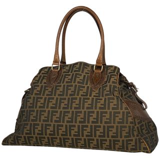 フェンディ(FENDI)のフェンディ ズッカ柄 トートバッグ レディース 【中古】(ボストンバッグ)