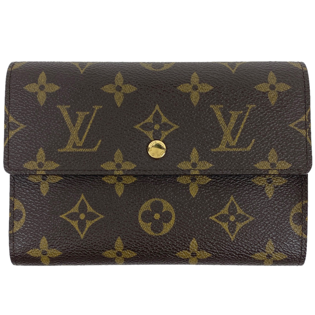 LOUIS VUITTON(ルイヴィトン)のルイ・ヴィトン ポルト トレゾール エテュイ パピエ レディース 【中古】 レディースのファッション小物(財布)の商品写真