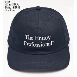 ワンエルディーケーセレクト(1LDK SELECT)の【新品】エンノイEnnoy COTTON CAP キャップ　ネイビー(キャップ)