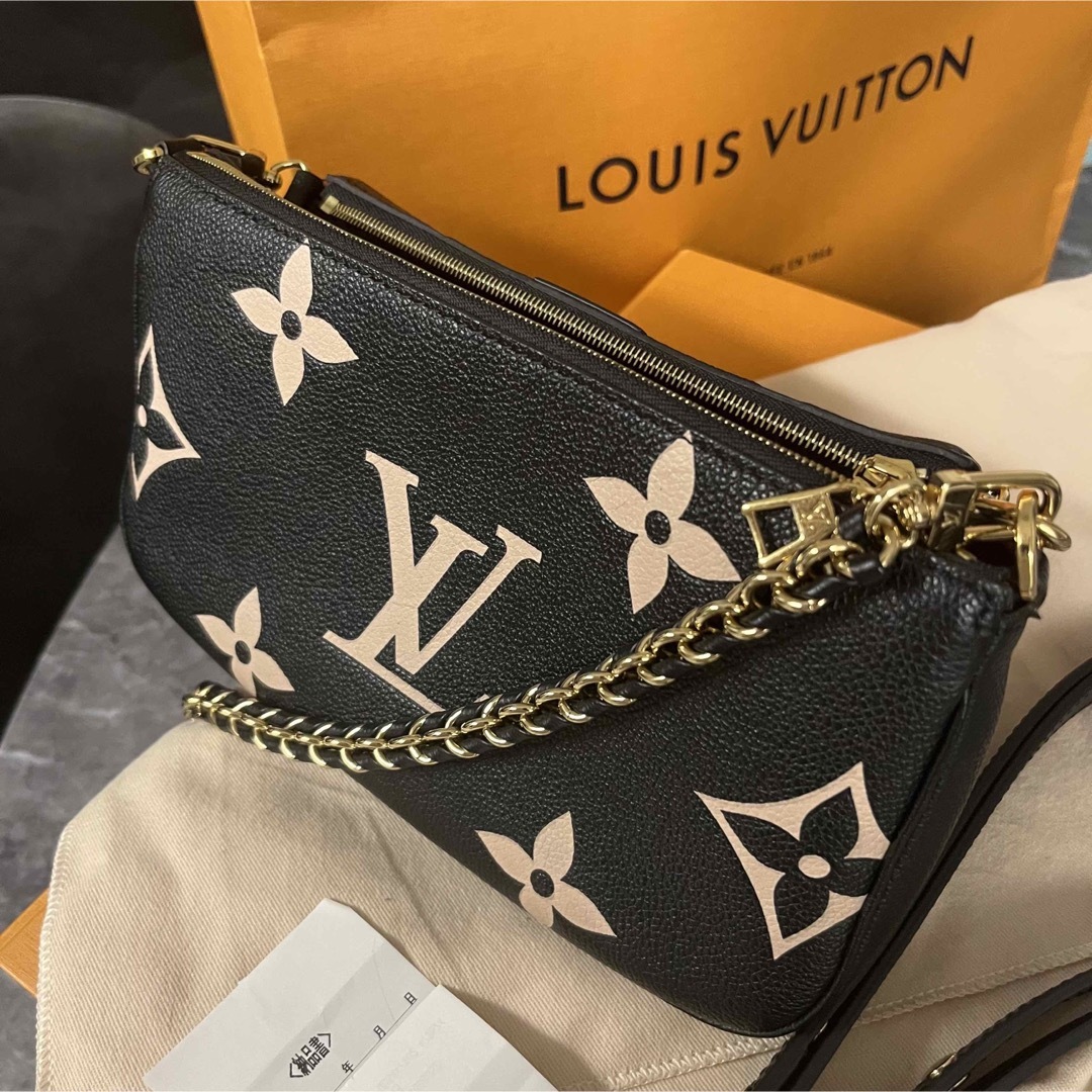 LOUIS VUITTON(ルイヴィトン)の美品 正規品 ルイヴィトン ミュルティポシェット M45777 バッグ レディースのバッグ(ショルダーバッグ)の商品写真