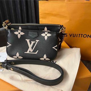 LOUIS VUITTON - 美品 正規品 ルイヴィトン ミュルティポシェット M45777 バッグ