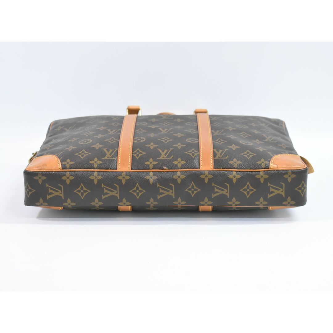 LOUIS VUITTON(ルイヴィトン)の本物 ルイヴィトン LOUIS VUITTON LV ポルトドキュマン ヴォワヤージュ モノグラム ビジネスバッグ ハンドバッグ ブラウン M40226 ビトン バッグ 中古 メンズのバッグ(ビジネスバッグ)の商品写真