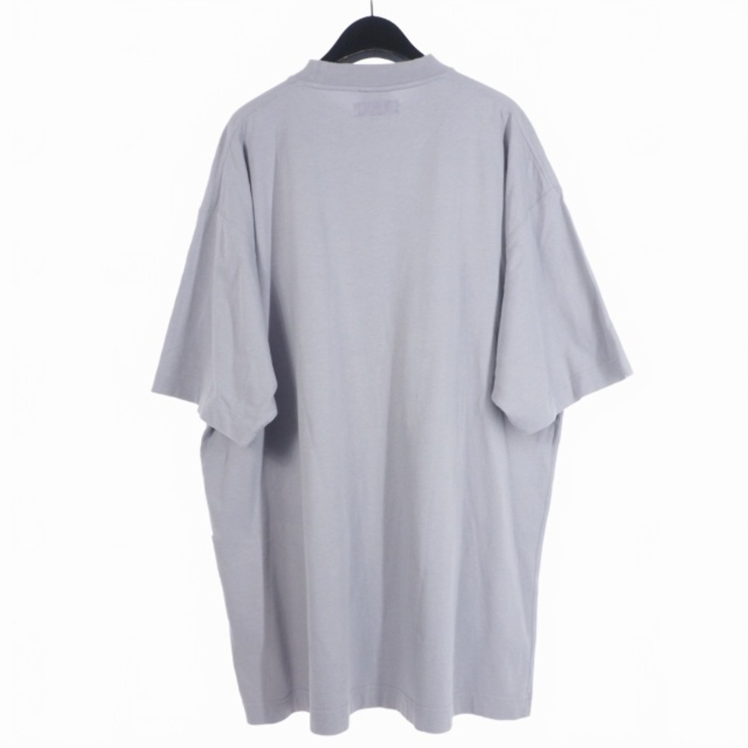 ヴェトモン ベトモン 23SS Tシャツ 半袖 プリント ロゴ XS グレー メンズのトップス(Tシャツ/カットソー(半袖/袖なし))の商品写真