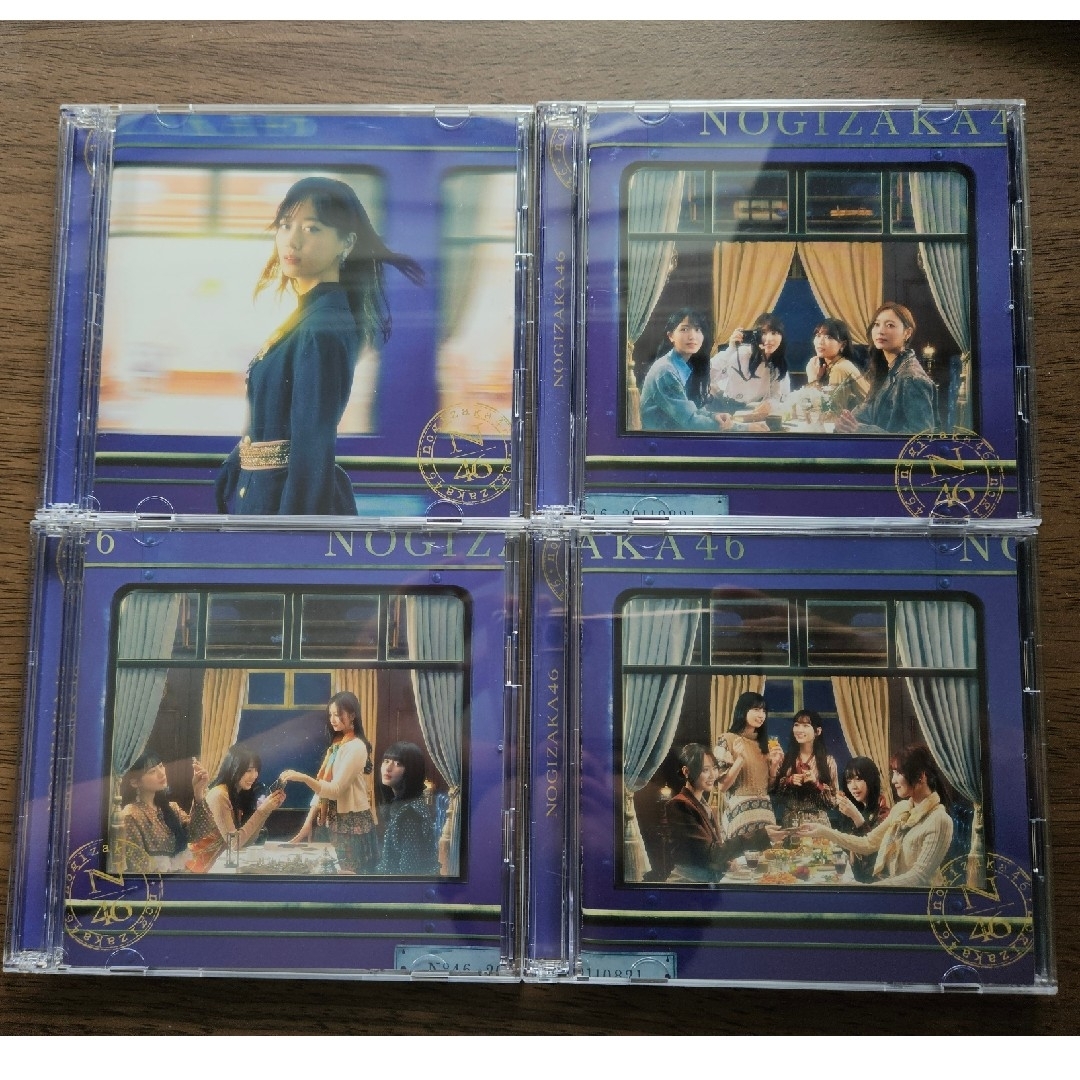 乃木坂46(ノギザカフォーティーシックス)の乃木坂46 35thシングル チャンスは平等 初回限定盤 ABCD 4枚セット エンタメ/ホビーのCD(ポップス/ロック(邦楽))の商品写真