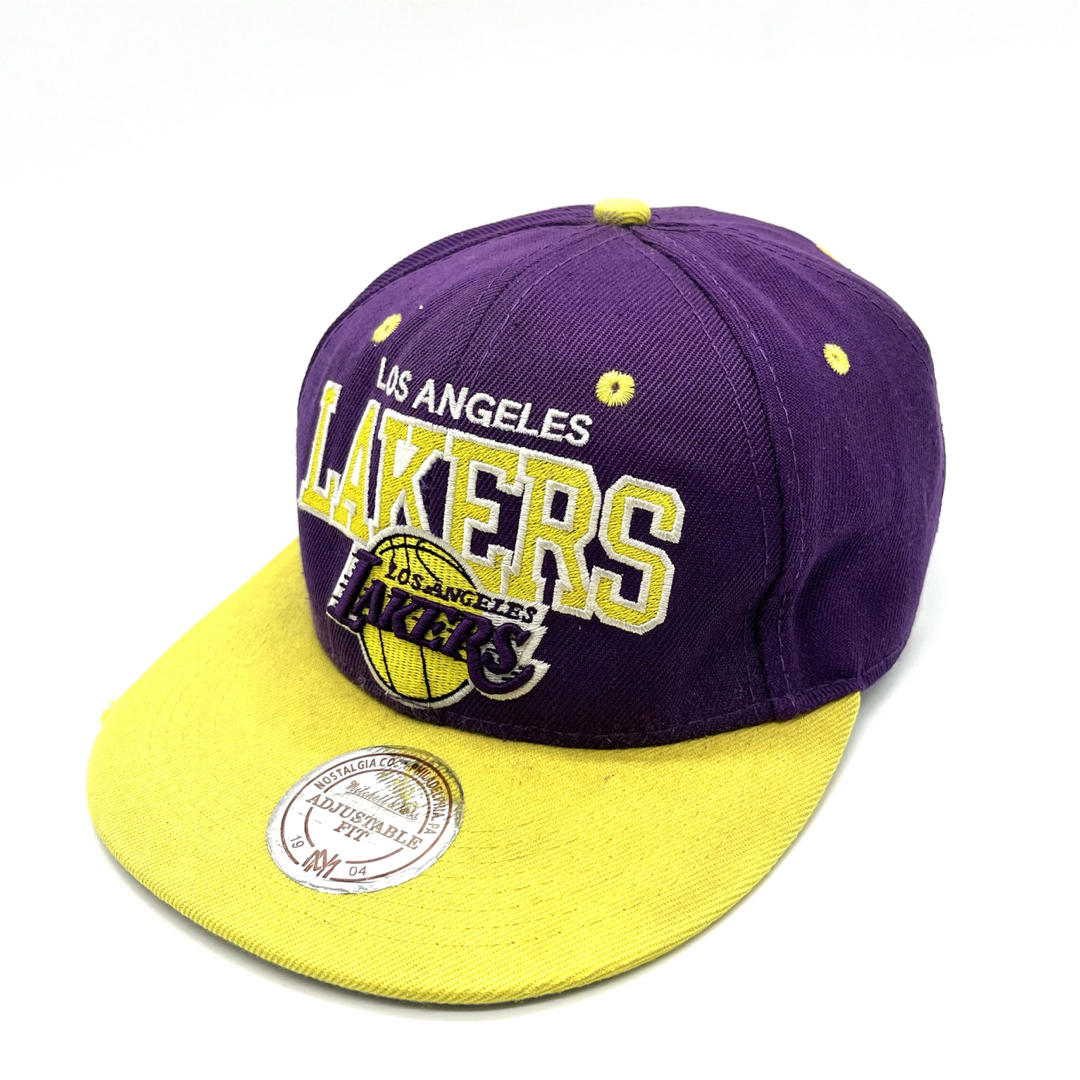 MITCHELL & NESS(ミッチェルアンドネス)のMitchell&Ness NBA ロサンゼルス・レイカーズ 2トーンキャップ メンズの帽子(キャップ)の商品写真