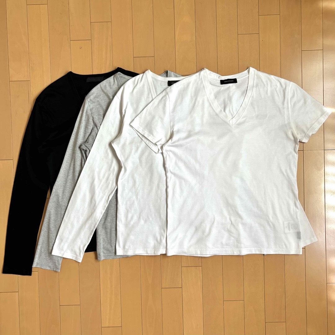 LITHIUM HOMME(リチウムオム)のLITHIUM HOMME リチウムオム Tシャツ 4枚セット 48 50  メンズのトップス(Tシャツ/カットソー(七分/長袖))の商品写真