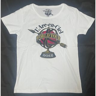 ラルクアンシエル(L'Arc～en～Ciel)のL'Arc〜en〜Ciel ワールドツアー2012 Tシャツ Sサイズ 白(ミュージシャン)