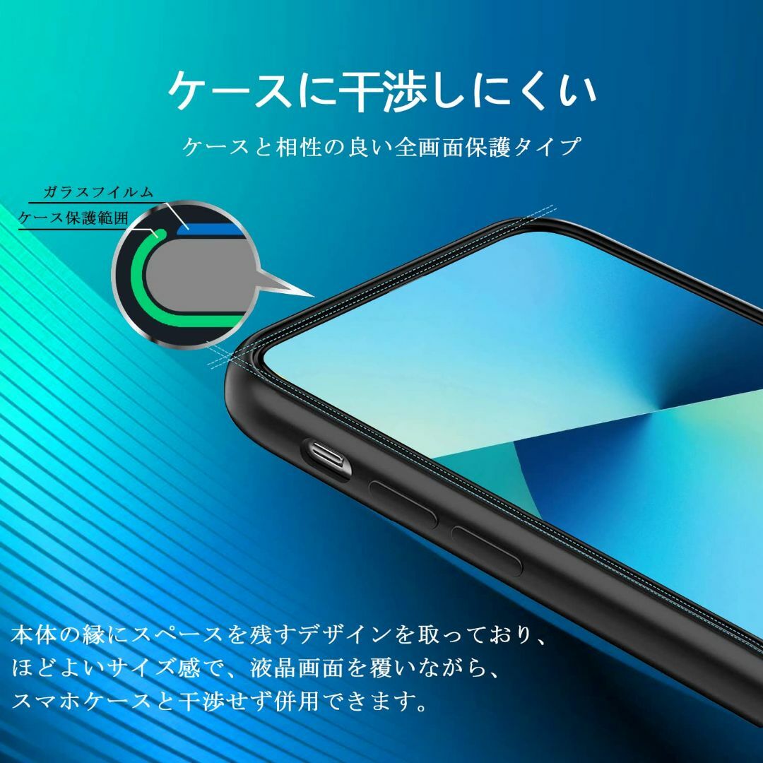 【人気商品】NT2F ガラスフィルム iPhone13 / iPhone13Pr スマホ/家電/カメラのスマホアクセサリー(その他)の商品写真