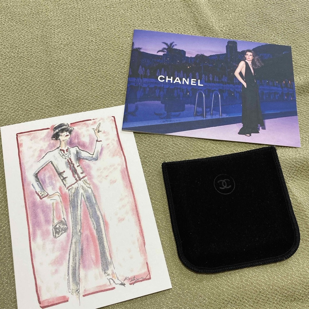 CHANEL(シャネル)のシャネル　布袋　ポストカード コスメ/美容のコスメ/美容 その他(その他)の商品写真