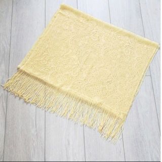 39【美品】ストール ショール 大判　結婚式 ボレロ ドレス(マフラー/ショール)