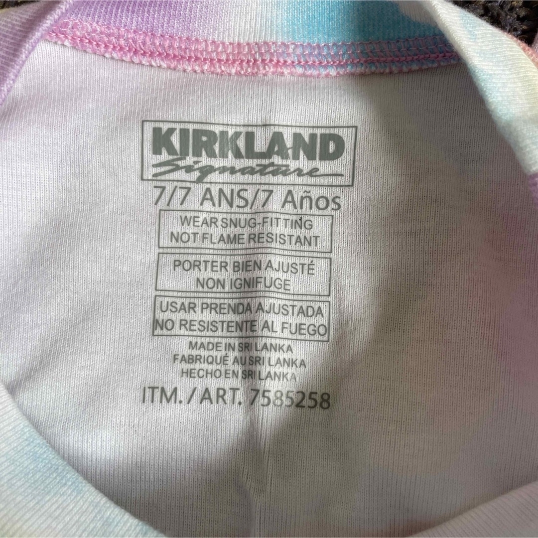 KIRKLAND(カークランド)のKIRKLAND 120cm ユニコーン柄上下セット キッズ/ベビー/マタニティのキッズ服女の子用(90cm~)(パジャマ)の商品写真