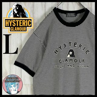 ヒステリックグラマー(HYSTERIC GLAMOUR)の【超絶希少モデル】ヒステリックグラマー ヒスガール 即完売 リンガーシャツ(Tシャツ/カットソー(半袖/袖なし))