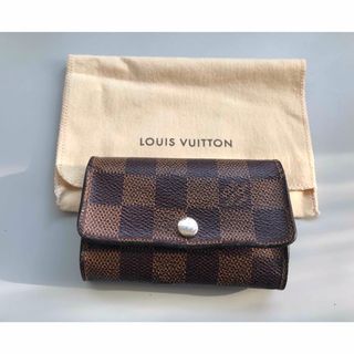 ルイヴィトン(LOUIS VUITTON)の良品 ルイヴィトン ダミエ キーケース 男女(キーケース)