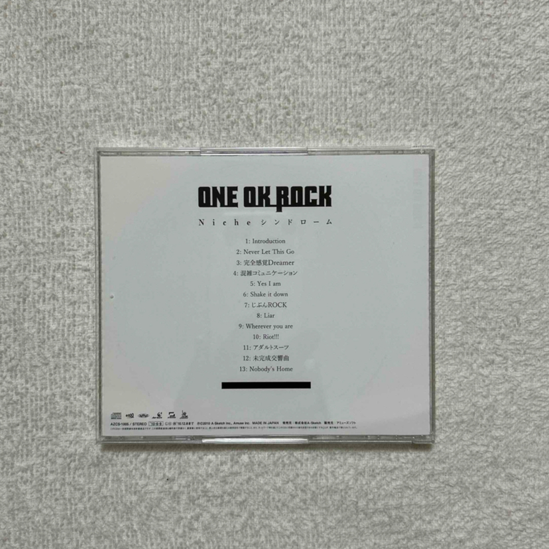 ONE OK ROCK(ワンオクロック)の「Nicheシンドローム」  ONE OK ROCK エンタメ/ホビーのCD(ポップス/ロック(邦楽))の商品写真