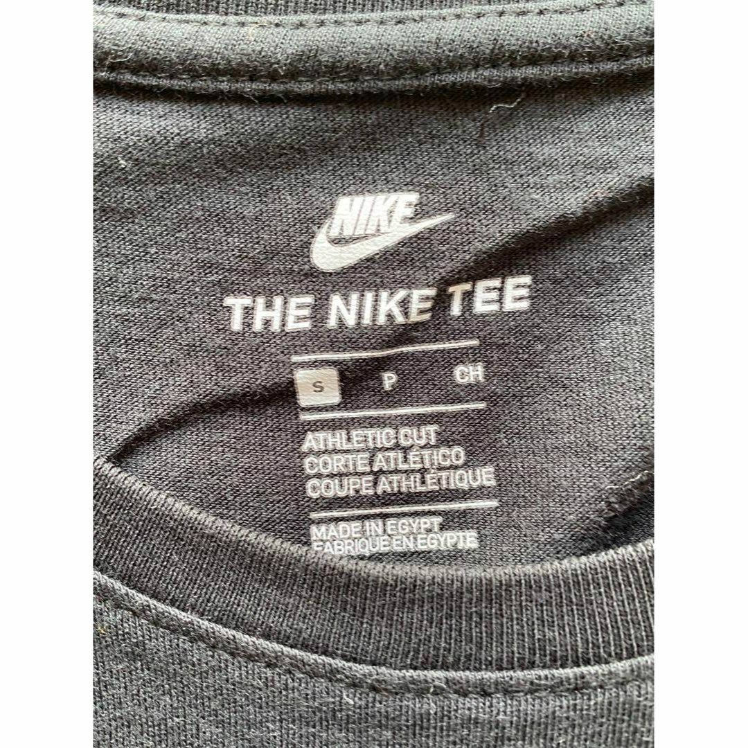 NIKE(ナイキ)のNIKE ナイキ ガールズ プリントTシャツ ブラック (y175) キッズ/ベビー/マタニティのキッズ服女の子用(90cm~)(Tシャツ/カットソー)の商品写真