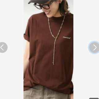 アパルトモンドゥーズィエムクラス(L'Appartement DEUXIEME CLASSE)のAmericanaバッグプリントバクプリ半袖Tシャツ(Tシャツ(半袖/袖なし))