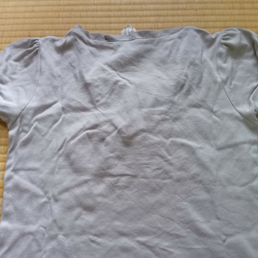 ベージュ半袖カットソーM メンズのトップス(Tシャツ/カットソー(半袖/袖なし))の商品写真