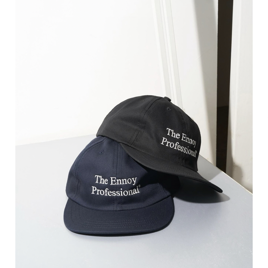 1LDK SELECT(ワンエルディーケーセレクト)のennoy COTTON CAP (BLACK メンズの帽子(キャップ)の商品写真