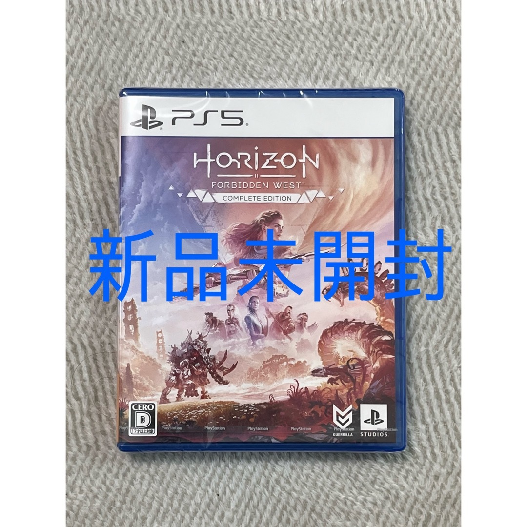 SONY(ソニー)の【新品未開封】Horizon Forbidden West Complete エンタメ/ホビーのゲームソフト/ゲーム機本体(家庭用ゲームソフト)の商品写真