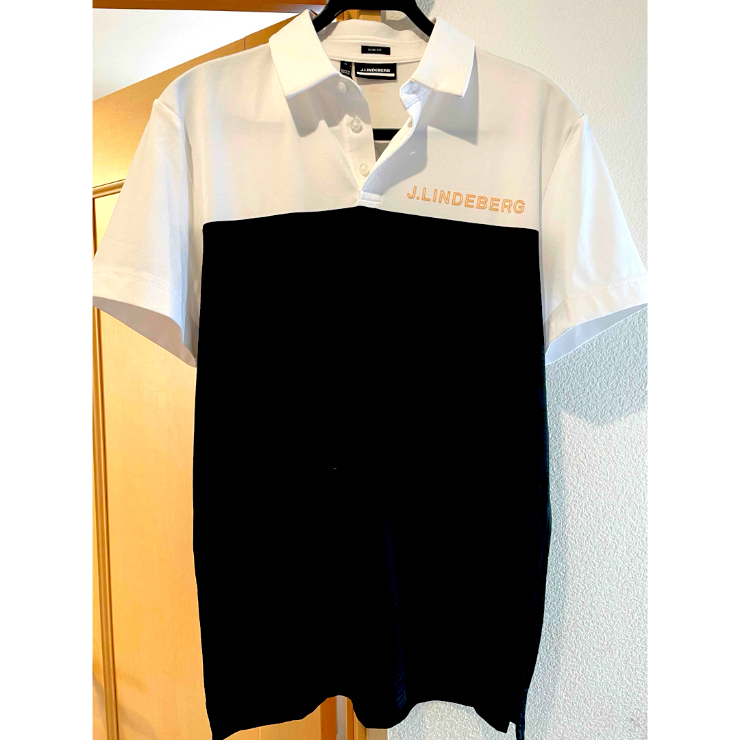 J.LINDEBERG(ジェイリンドバーグ)のリンドバーグ　メンズゴルフウェア　新品¥21,900 夏　半袖ポロシャツ スポーツ/アウトドアのゴルフ(ウエア)の商品写真