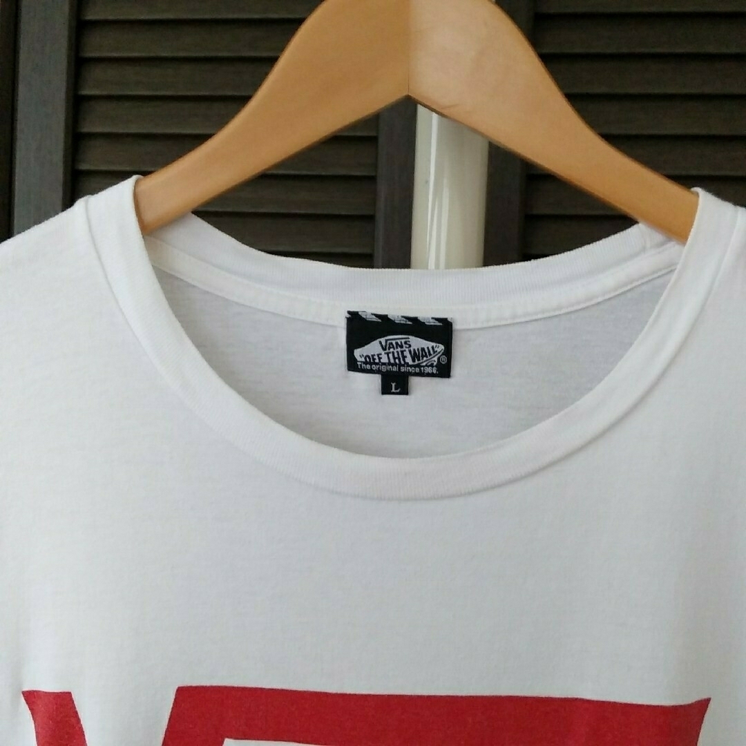 STANDARD CALIFORNIA(スタンダードカリフォルニア)のキムタク 私物 HERO スタンダードカリフォルニア VANS 白 Tシャツ Ｌ メンズのトップス(Tシャツ/カットソー(半袖/袖なし))の商品写真