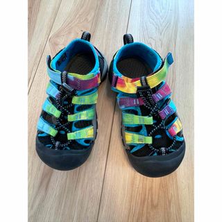 キーン(KEEN)のKEEN 18.5cm NEWPORT RAINBOWサンダル(サンダル)