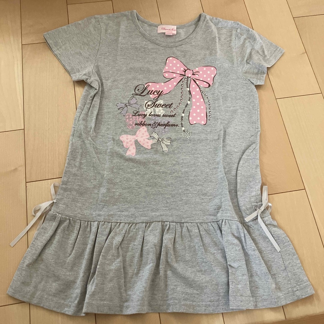 motherways(マザウェイズ)の半袖チュニック キッズ/ベビー/マタニティのキッズ服女の子用(90cm~)(Tシャツ/カットソー)の商品写真