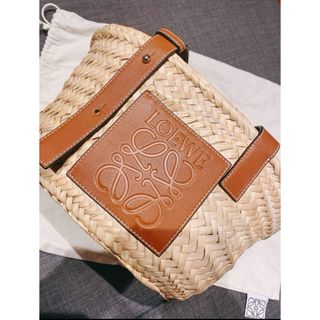 LOEWE - かごバッグ　スモール　ナチュラル