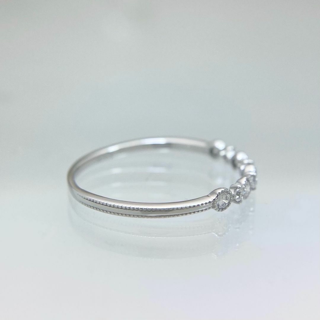 新品 ダイヤ リング 0.15ct Pt950 レディースのアクセサリー(リング(指輪))の商品写真