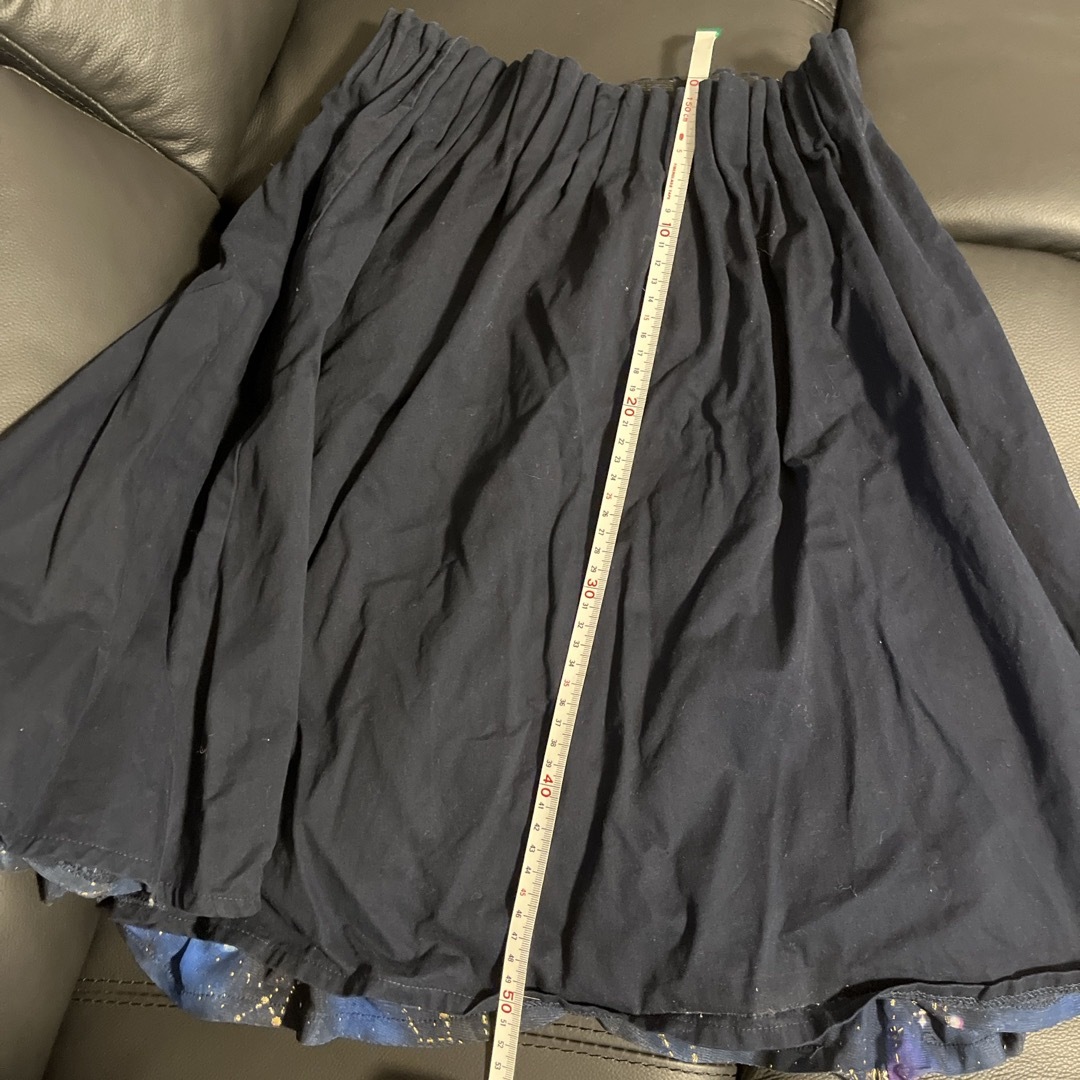 リバーシブルスカート　膝丈 レディースのスカート(ひざ丈スカート)の商品写真
