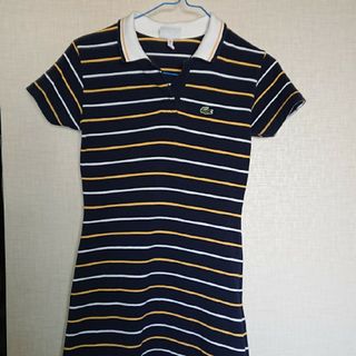 ラコステ(LACOSTE)のラコステ ポロワンピース(ミニワンピース)