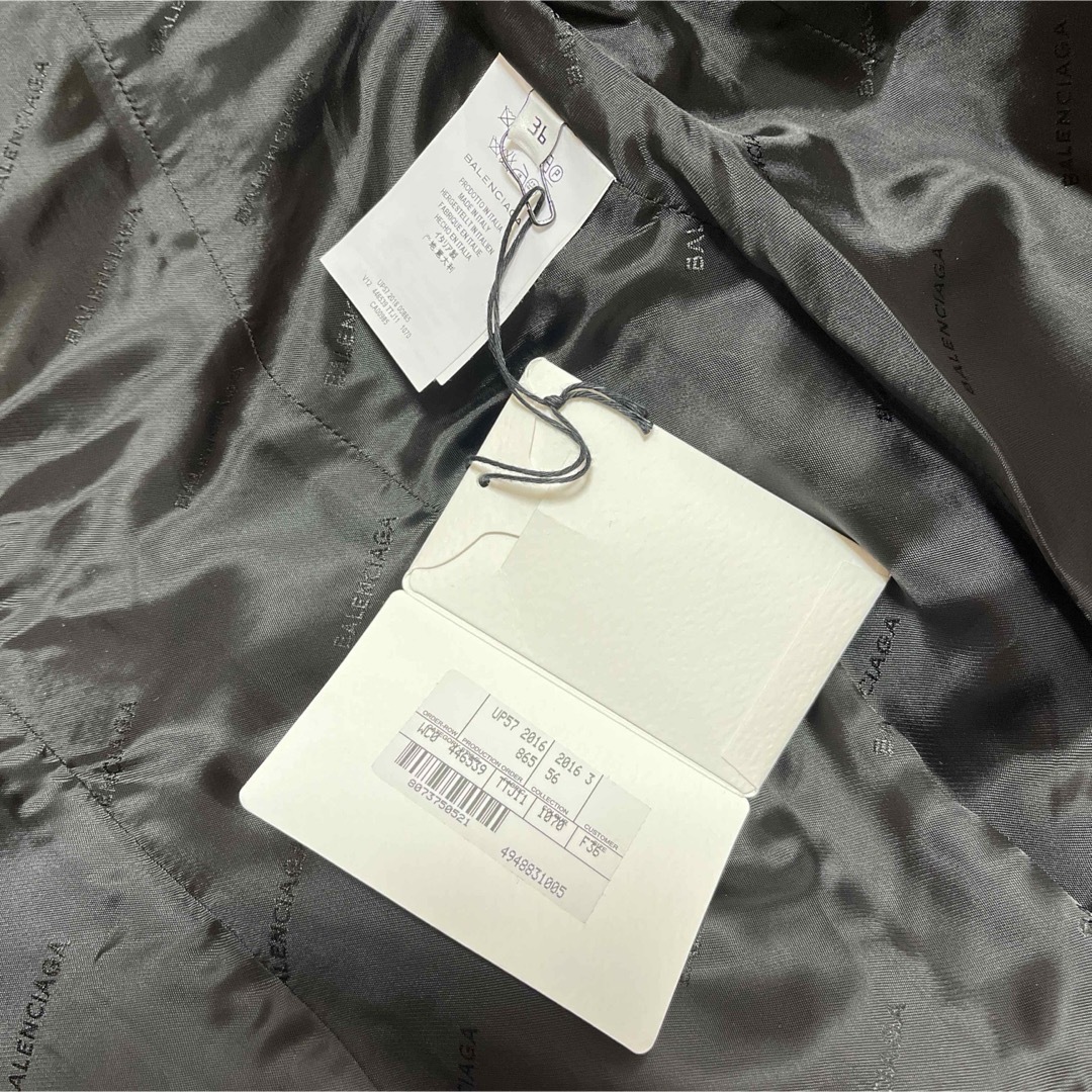 Balenciaga(バレンシアガ)のバレンシアガ BALENCIAGA アワーグラスチェックテーラードジャケット36 レディースのジャケット/アウター(テーラードジャケット)の商品写真