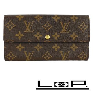 ルイヴィトン(LOUIS VUITTON)の■美品■　ルイヴィトン ポルトフォイユ クレディ 長財布 モノグラム M61725 【123764】(財布)