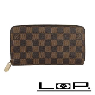 ルイヴィトン(LOUIS VUITTON)の■中古■　ルイヴィトン ジッピー ウォレット 長財布 ダミエ N41661 【131745】(財布)