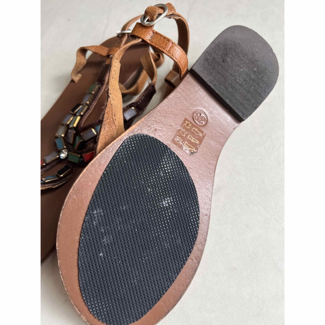 ROSE BUD(ローズバッド)のローズバッド/アンティークサンダル レディースの靴/シューズ(サンダル)の商品写真