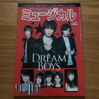 月刊ミュージカル　2014　DREAM BOYS　玉森裕太　平野紫耀　永瀬廉(アート/エンタメ/ホビー)