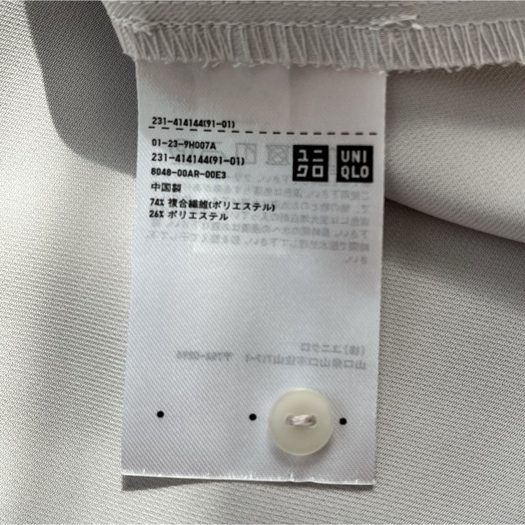 UNIQLO(ユニクロ)のユニクロ　レディース　シャツ　ブラウス　L 半袖 レディースのトップス(シャツ/ブラウス(半袖/袖なし))の商品写真