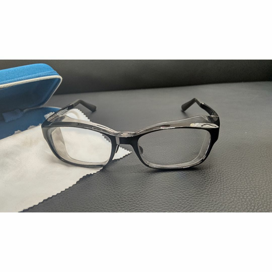 Zoff(ゾフ)の花粉・飛沫対策メガネ「AIR VISOR」Lサイズ メンズのファッション小物(サングラス/メガネ)の商品写真