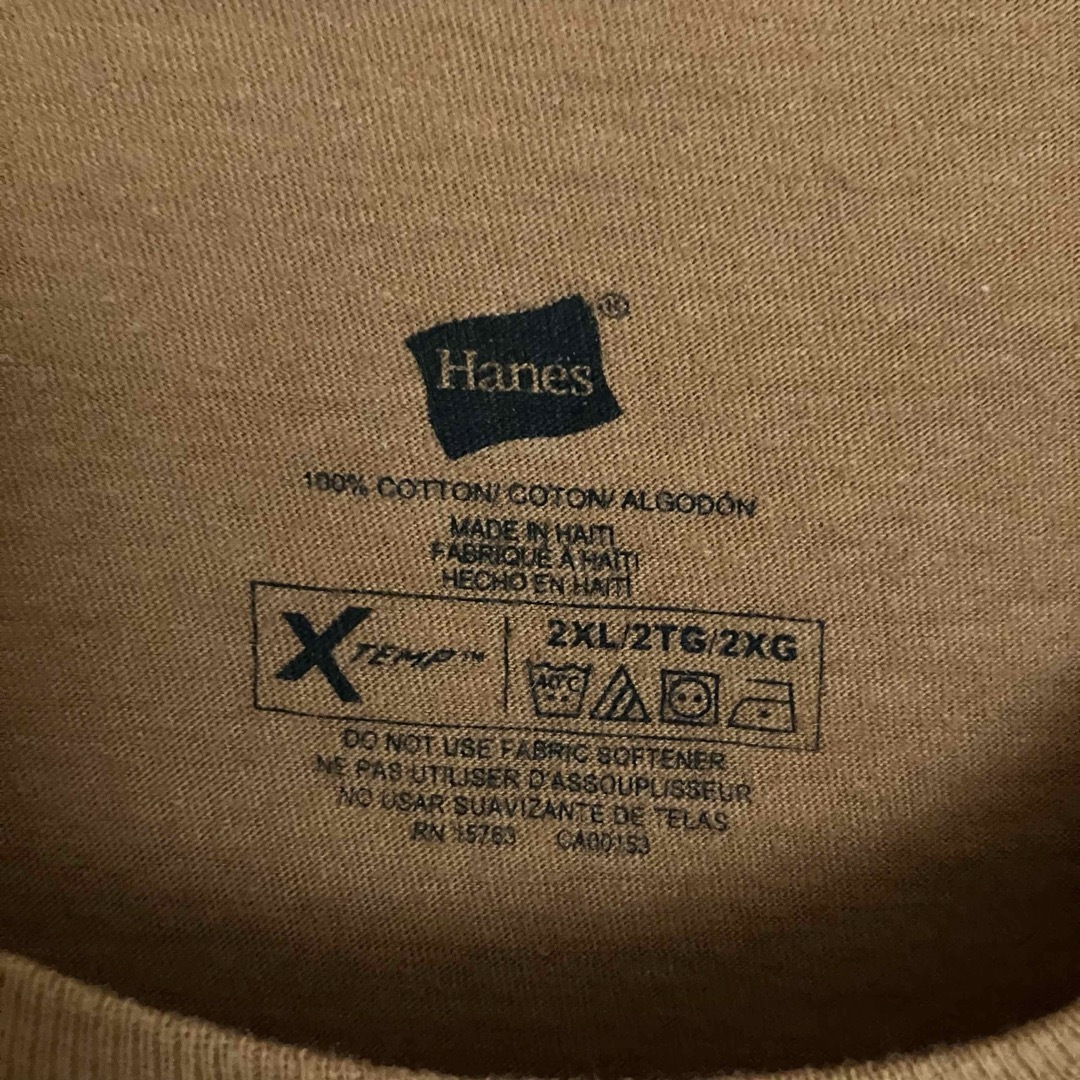 Hanes(ヘインズ)のテキサスロングホーンズカレッジTシャツtシャツ超オーバーサイズTEEビッグロゴ メンズのトップス(Tシャツ/カットソー(半袖/袖なし))の商品写真