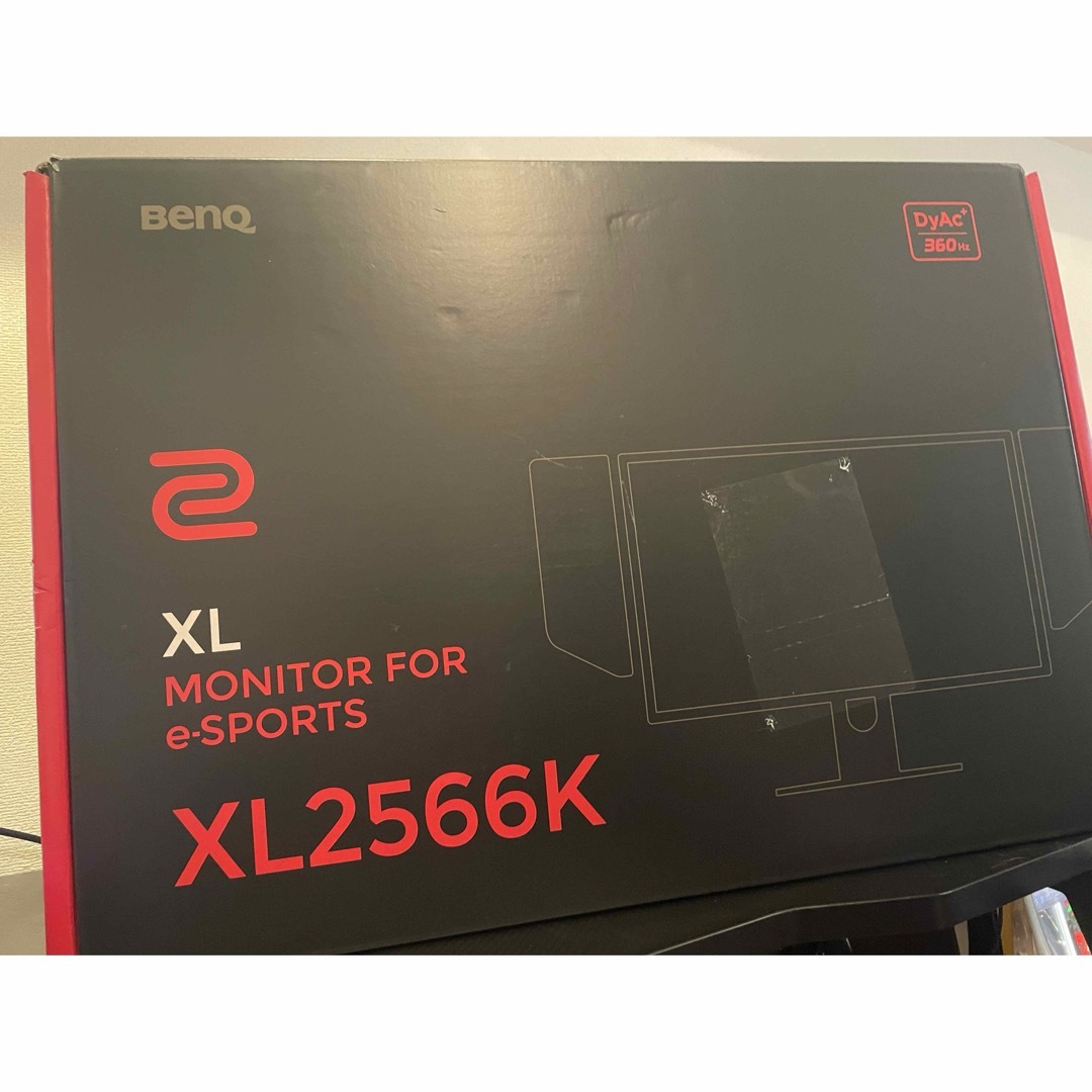BENQ(ベンキュー)のZOWIE ゲーミングモニター XL2566K スマホ/家電/カメラのPC/タブレット(ディスプレイ)の商品写真