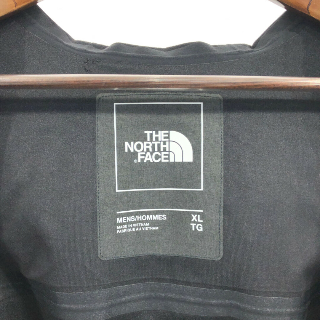 THE NORTH FACE(ザノースフェイス)のTHE NORTH FACE ノースフェイス ソフトシェルジャケット アウトドア ワンポイント グレー (メンズ XL) 中古 古着 Q4640 メンズのジャケット/アウター(その他)の商品写真